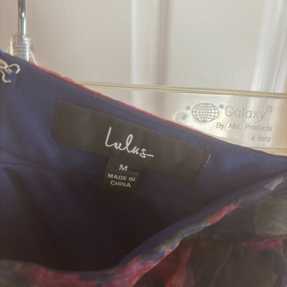 Lulus Exceptional Event Navy Blue Two-Piece Floral Maxi Dress - Picture 6 of 6